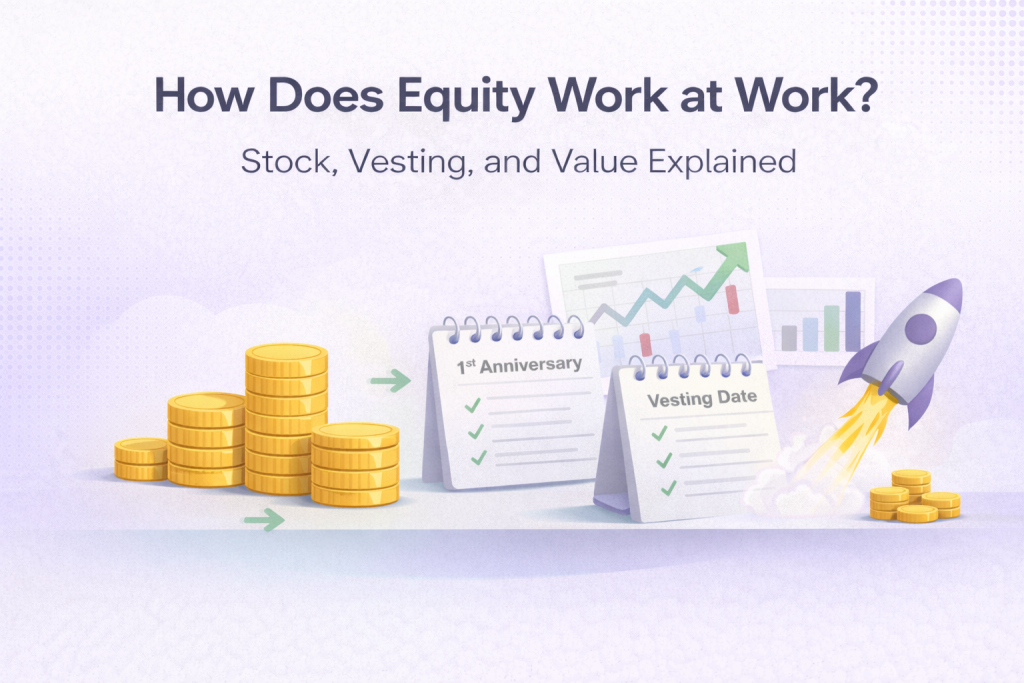 How Does Equity Work at Work? Stock, Vesting, and Value Explained