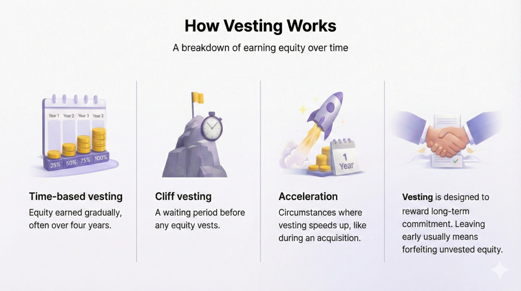 How vesting works