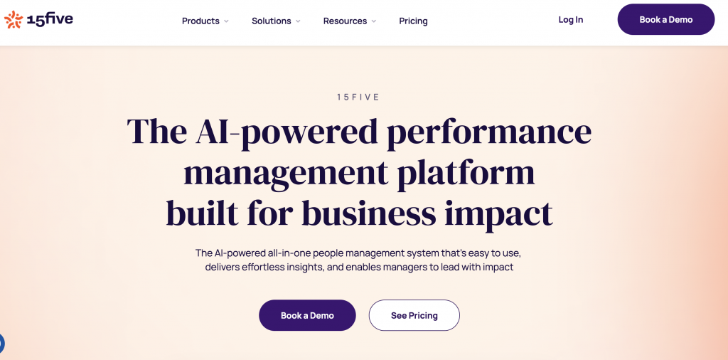 15Five performance management software
