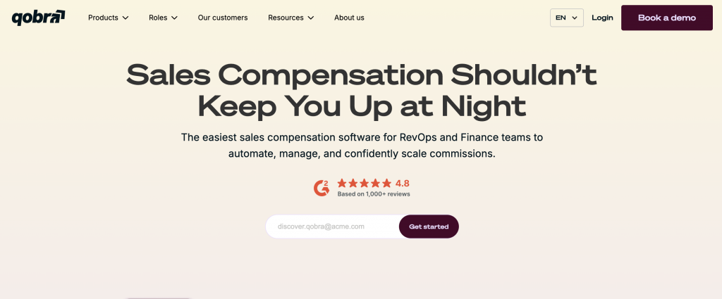 incentive compensation management platform