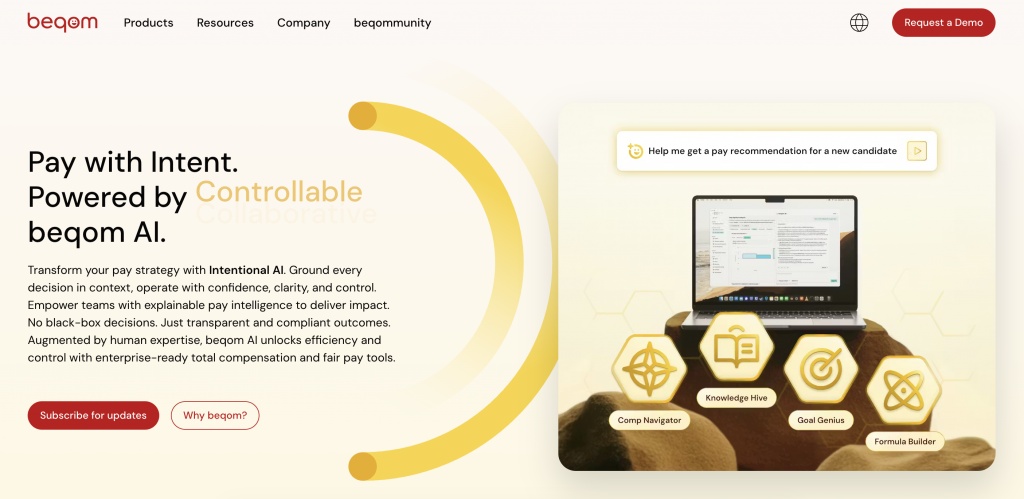 compensation management platform