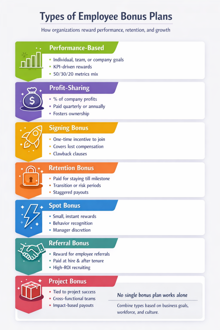 Employee Bonus Plans: Strategy, Structure, and Compliance - Stello AI