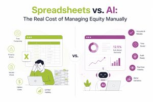 Spreadsheets vs. AI: The Real Cost of Managing Equity Manually