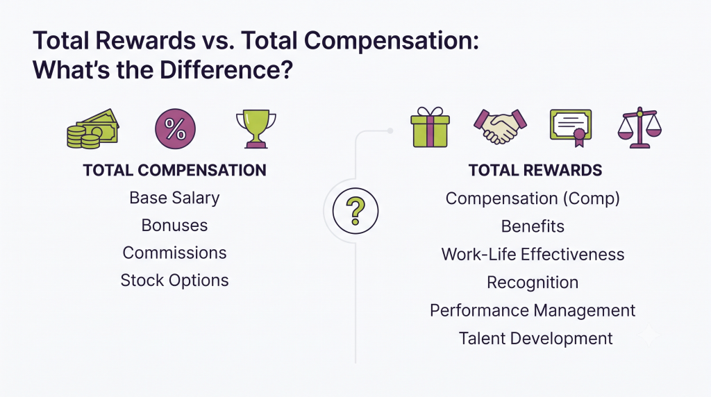 Total Rewards vs. Total Compensation