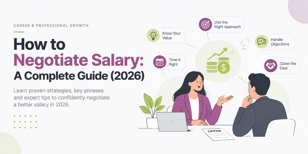 How to Negotiate Salary A Complete Guide (2026)