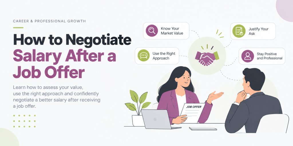 How to Negotiate Salary After a Job Offer